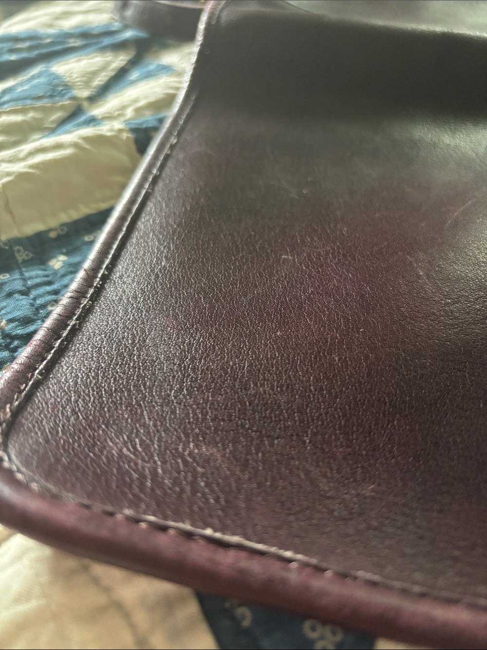 Vintage Coach Saddle Flap Pouch 9585 - Picture 8 of 11